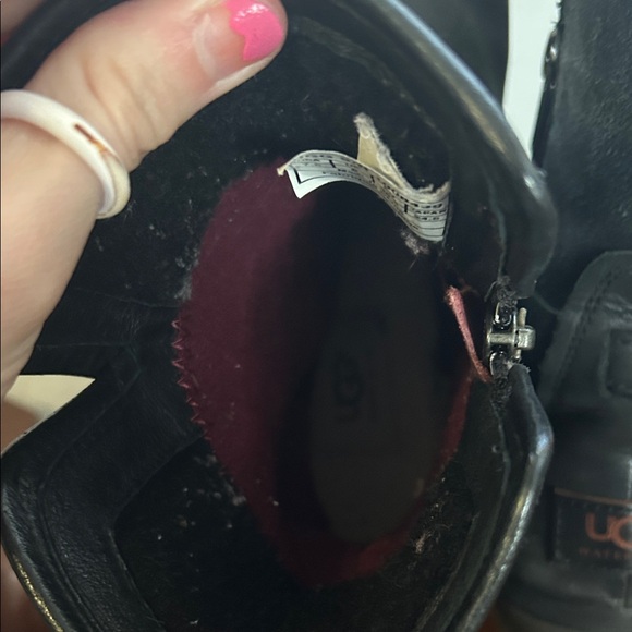 UGG Black Combat & Moto Boots - Picture 9 of 13